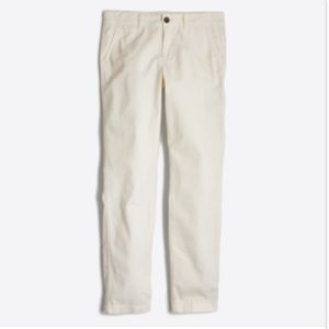 NWT JCREW BROKEN IN RELAXED FIT CHINO CAPRI